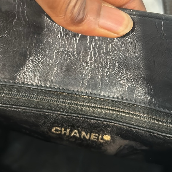 CHANEL Handbag Tote Chocolate bar Coco mark with certificate of authenticity - Picture 13 of 15